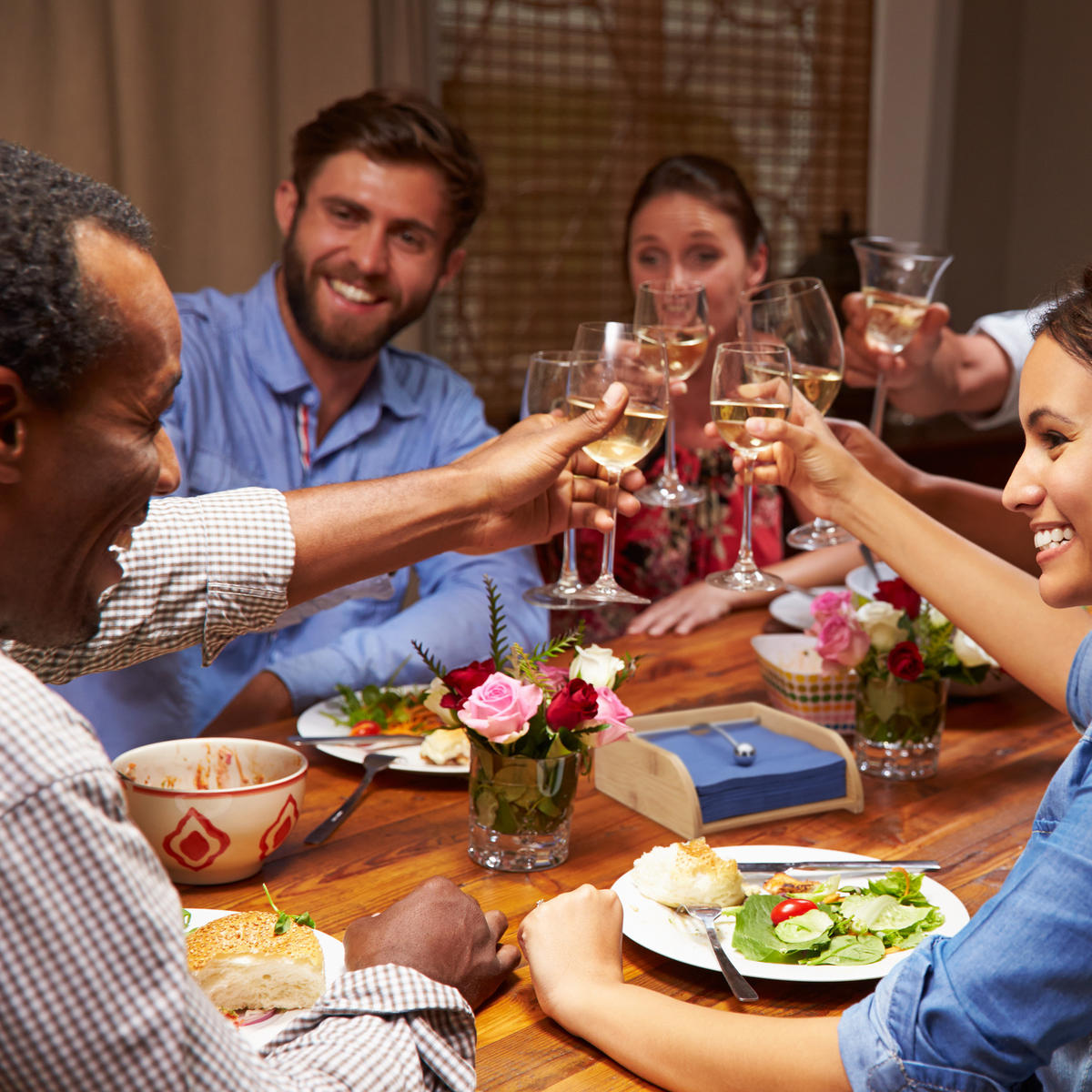 SERVIETTENHALTER - Hellbraun, Holz/Metall (19/6/19cm) - Relaxdays