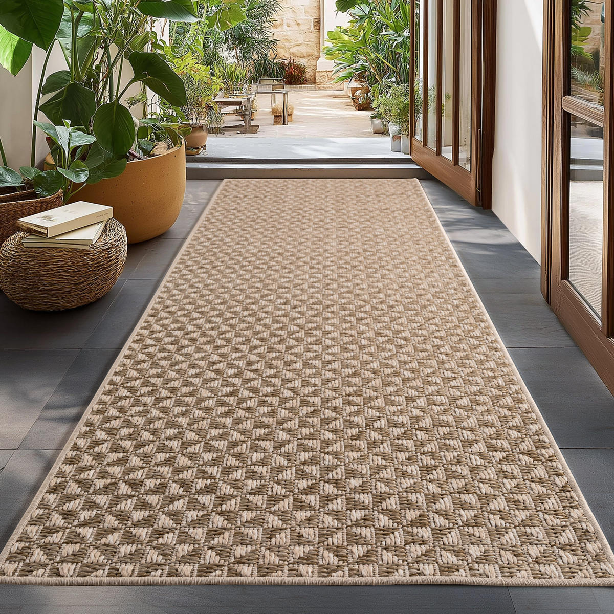 OUTDOORTEPPICH Timaro 80x150 cm Beige - Beige, Textil (80/150cm) - Villa Möbel