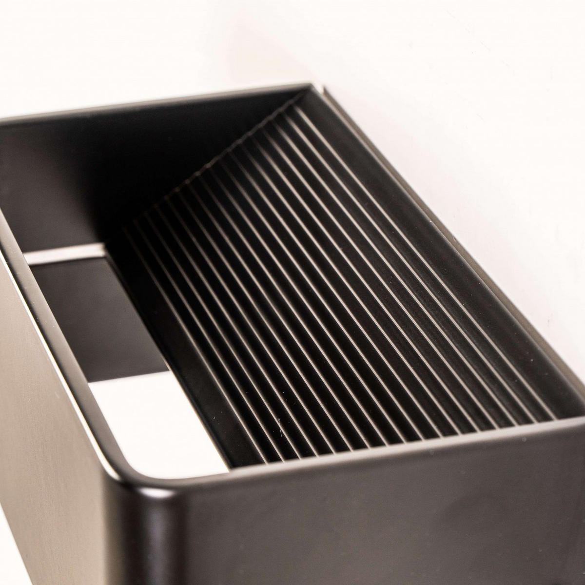 WANDLEUCHTE Quadra, Schwarz, 20cm - Schwarz, Metall (10/8/20cm) - KOSILUM