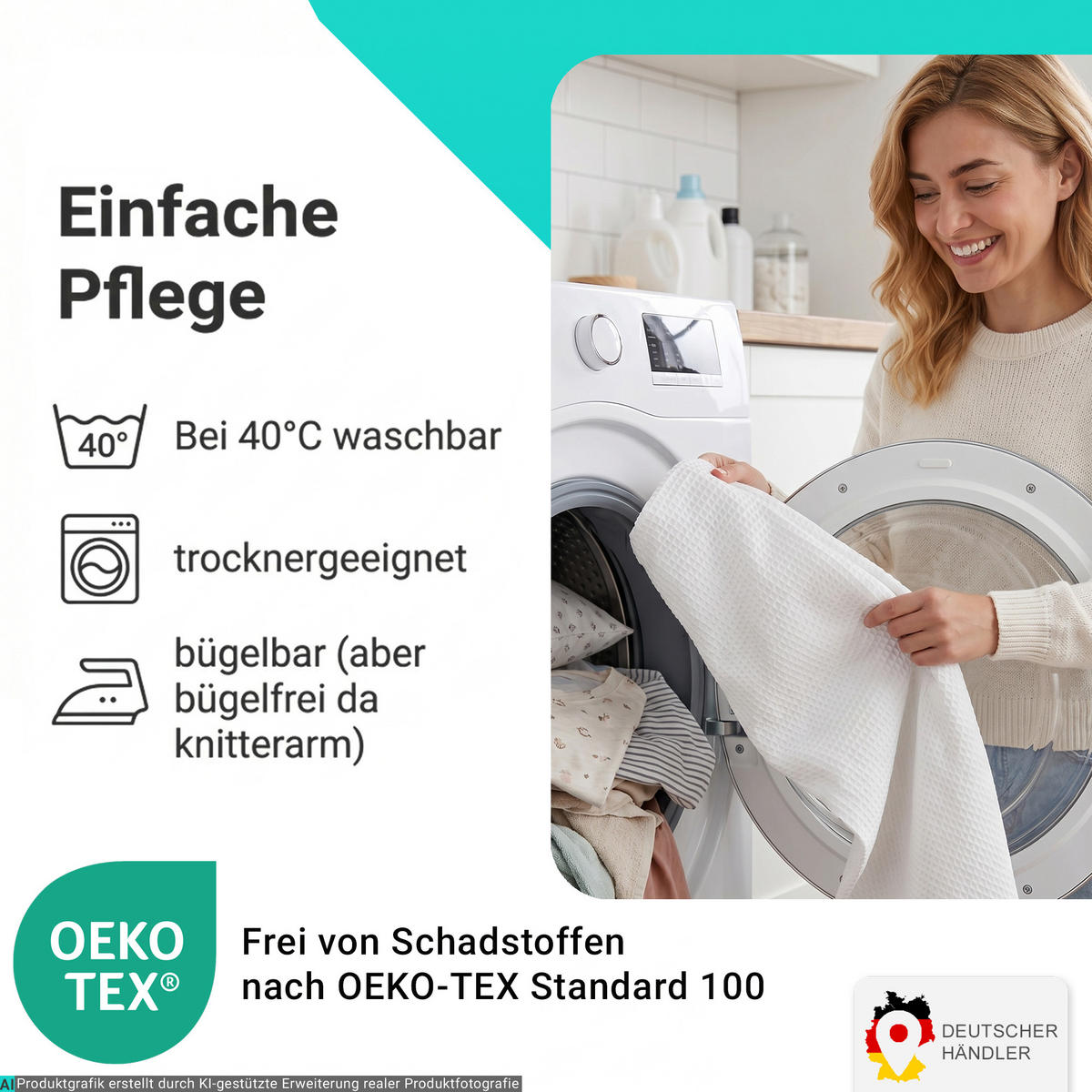 BADEMANTEL NYVISpa Waffelpique XXXL Anthrazit - Anthrazit, Textil (XXXLnull) - NYVI