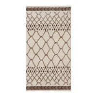 KURZFLOR-TEPPICH April 2312 Creme 80x300 cm - Creme, Textil (80/300cm) - carpet city