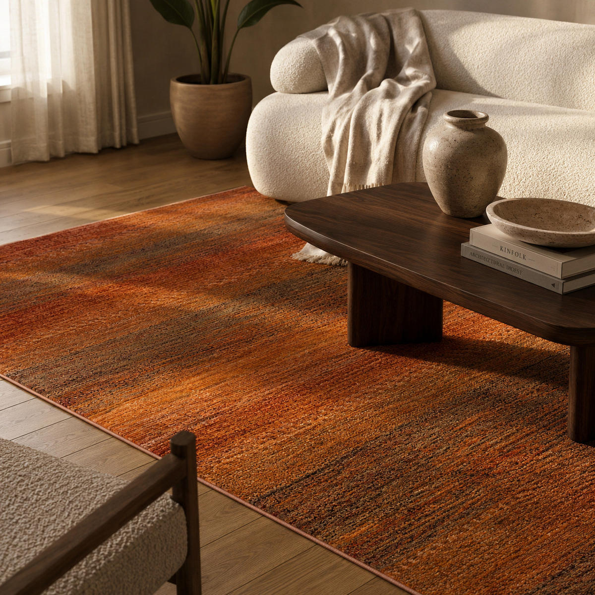 ORIENT VINTAGE TEPPICH NAVIRA - Terracotta, Textil (120/175cm) - Pergamon