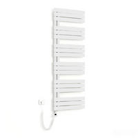 HANDTUCHHEIZKÖRPER 159,9/50 cm weiß elektrisch 1000 W mit WLAN-Thermostat - Weiß, Metall (50/160/5.9cm) - S'AFIELINA