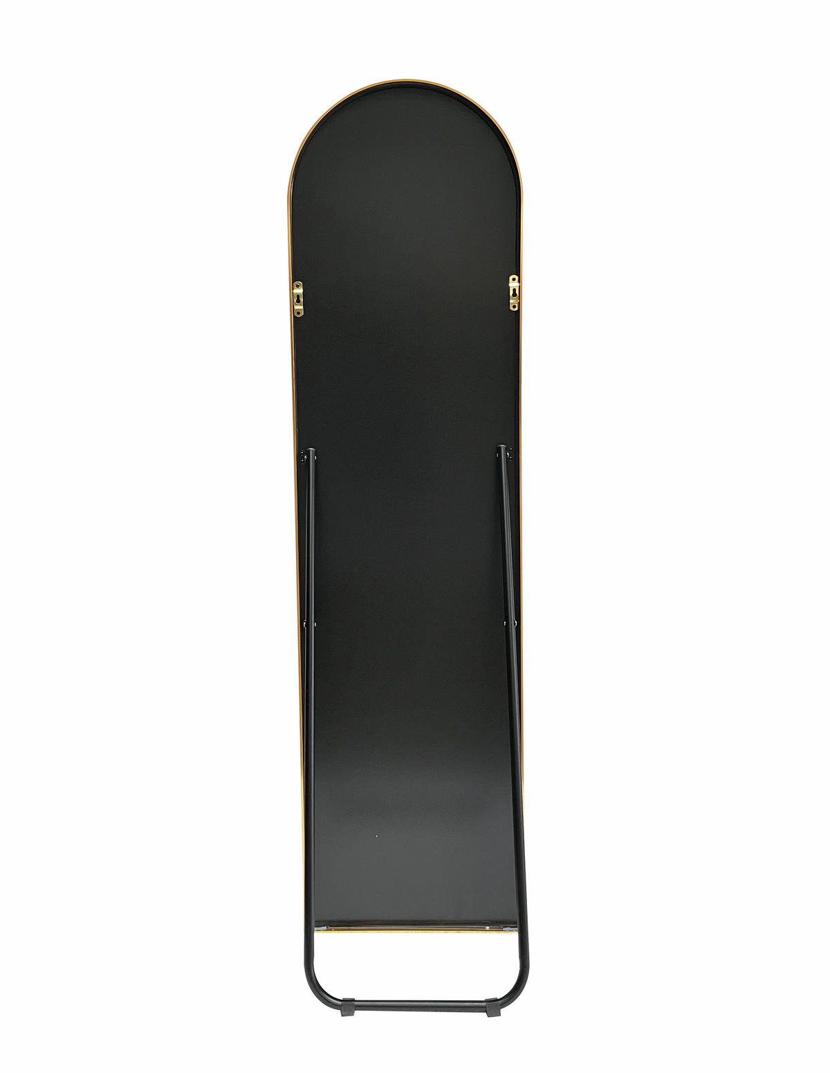 STANDSPIEGEL Ziva Gold - Goldfarben, Metall (40/150/4cm) - Fragix