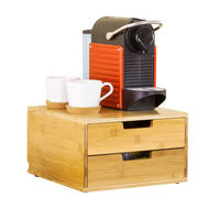 KAFFEE-KAPSELSTÄNDER Natur - Naturfarben, Holz (30/18/31cm) - SoBuy