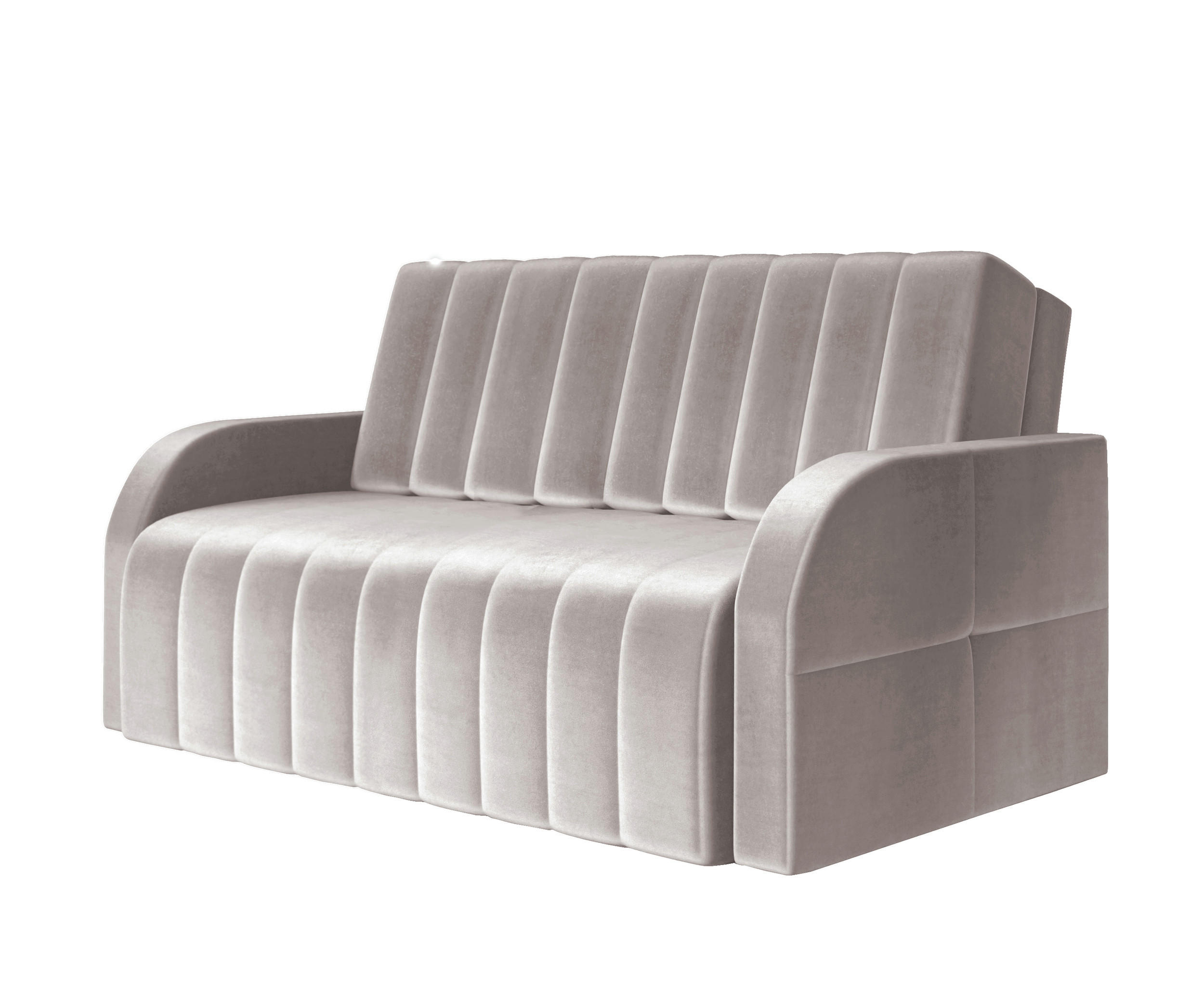 SCHLAFSOFA Montana 120 - Beige - Beige, Holz (141/90/104cm) - Möblo