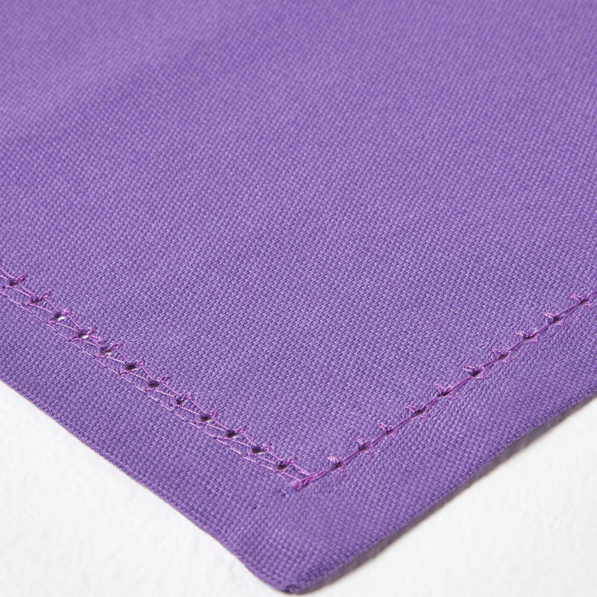 STOFFSERVIETTEN 4er-Set lila 45/45 cm, 100% Baumwolle - Lila, Textil (45/45cm) - Homescapes
