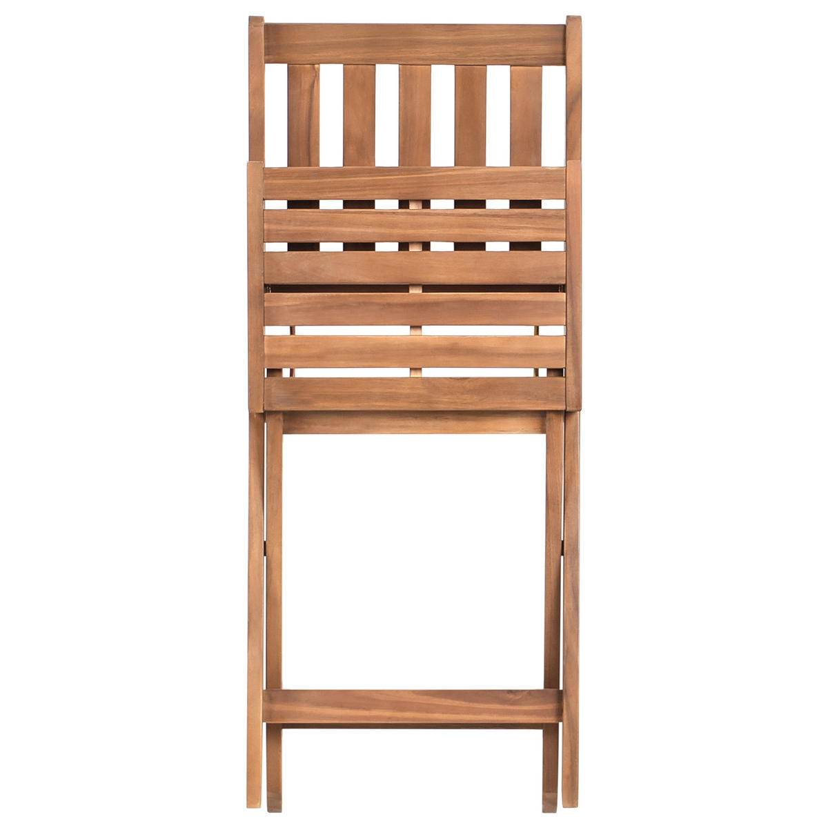 BISTRO-SET Braun Febbio - Braun, Holz - Beliani
