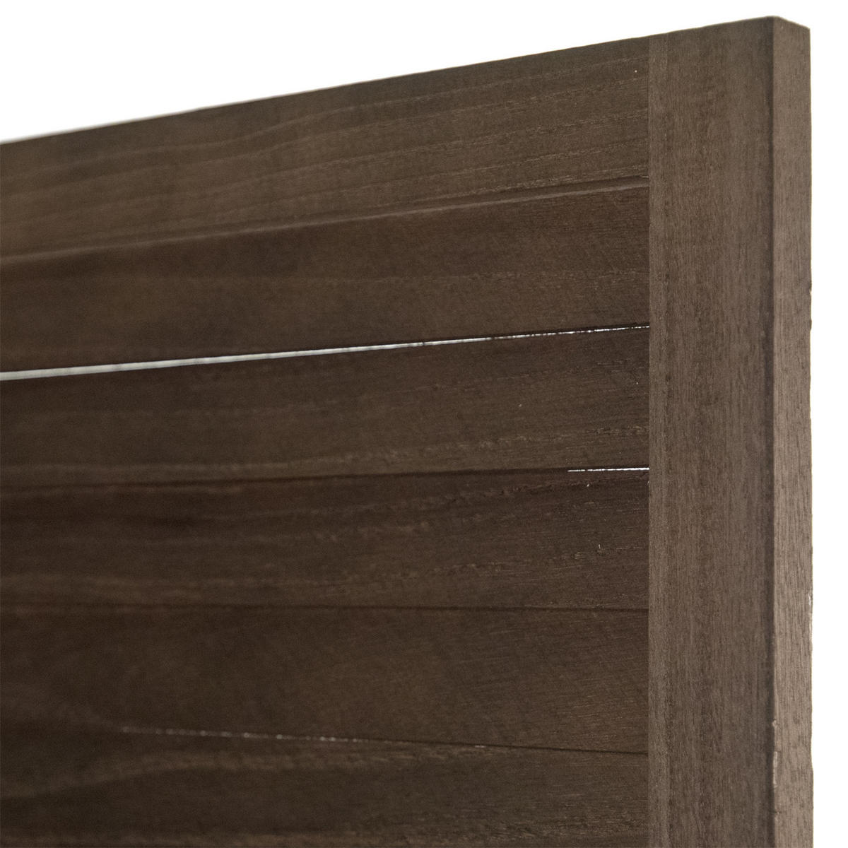 RAUMTEILER Cottage 3-tlg. Holz coffee - Dunkelbraun, Holz (120/170/3cm) - DESIGN DELIGHTS