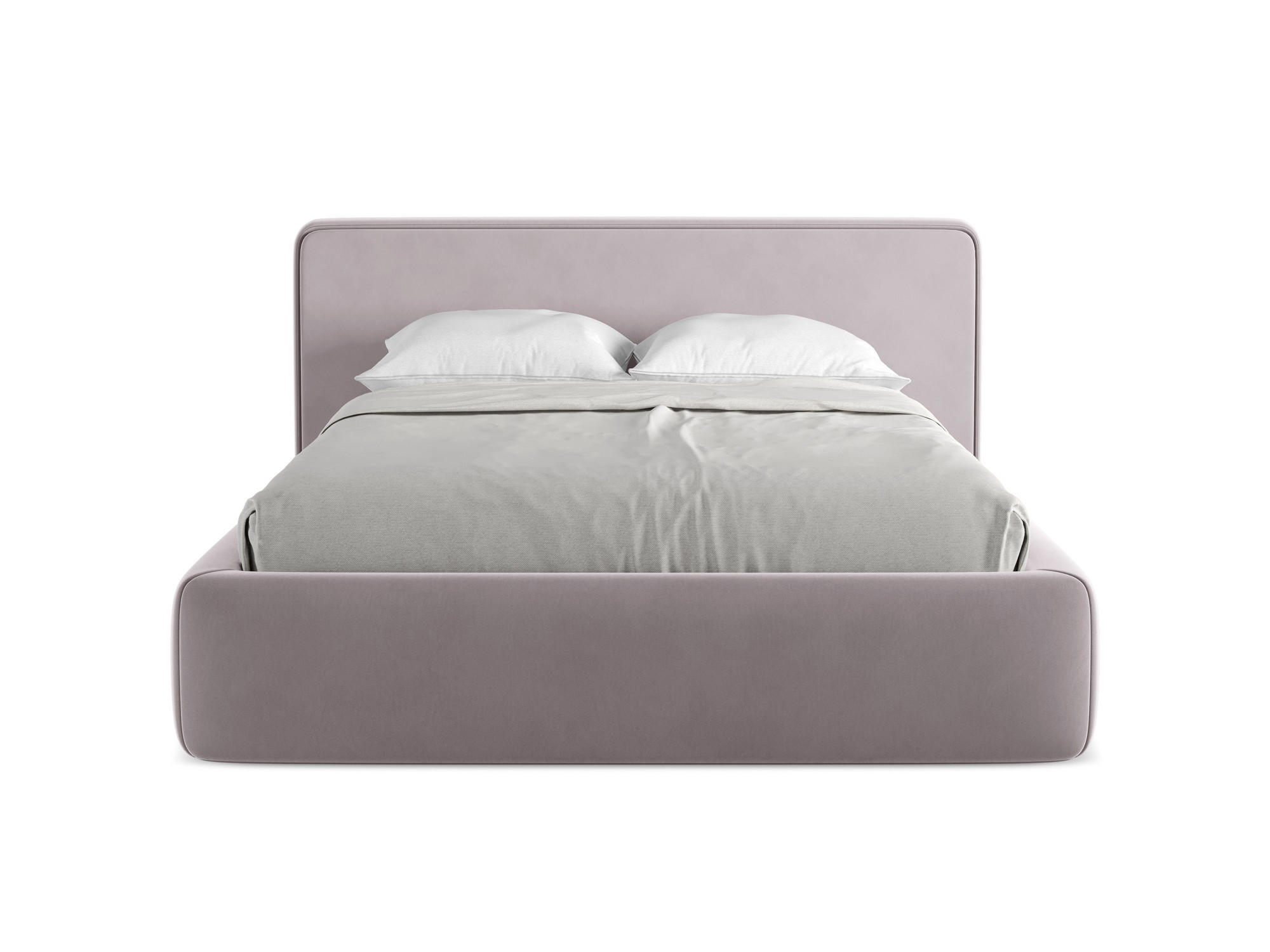 POLSTERBETT mit Bettkasten und Lattenrost 180x225 Violett - Lila/Flieder, Kunststoff/Textil (140/200cm) - Makamii