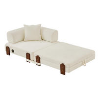 SCHLAFSOFA DE-35099 mit USB und Stauraum Beige - Beige, Textil (170.5/48/84cm) - ComfortXL