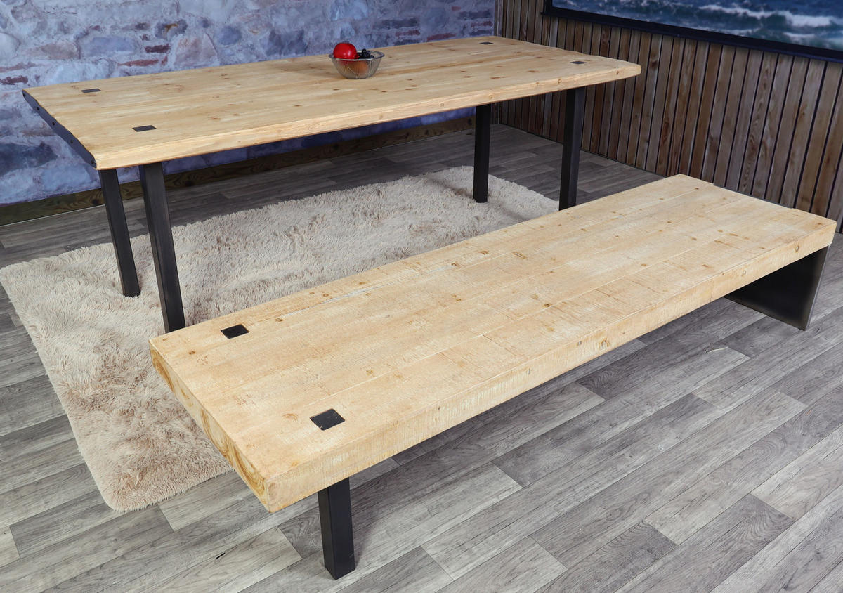 ESSZIMMER-SET Braun - Braun, Holz (200/75/90cm) - MCW