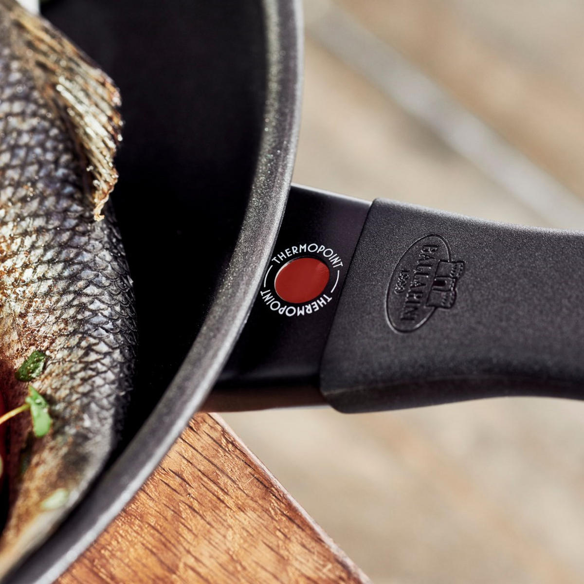 PFANNE Schwarz 32/32/5 cm 750029120 - Schwarz, Metall (32cm) - Ballarini