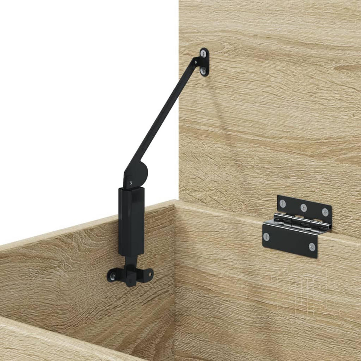 AUFBEWAHRUNGSTRUHE Sonoma-Eiche 84/42/46 Cm Holzwerkstoff - Sonoma Eiche, Holz (84/46/42cm) - vidaXL