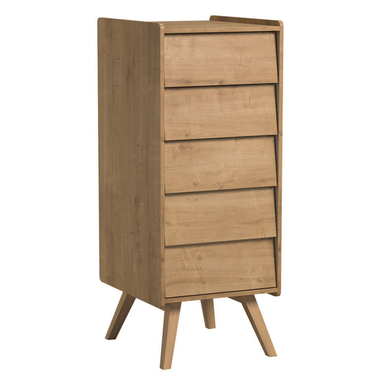 KOMODA Vintage les - rjava, leseni material (51/128/41cm) - Petits-meubles