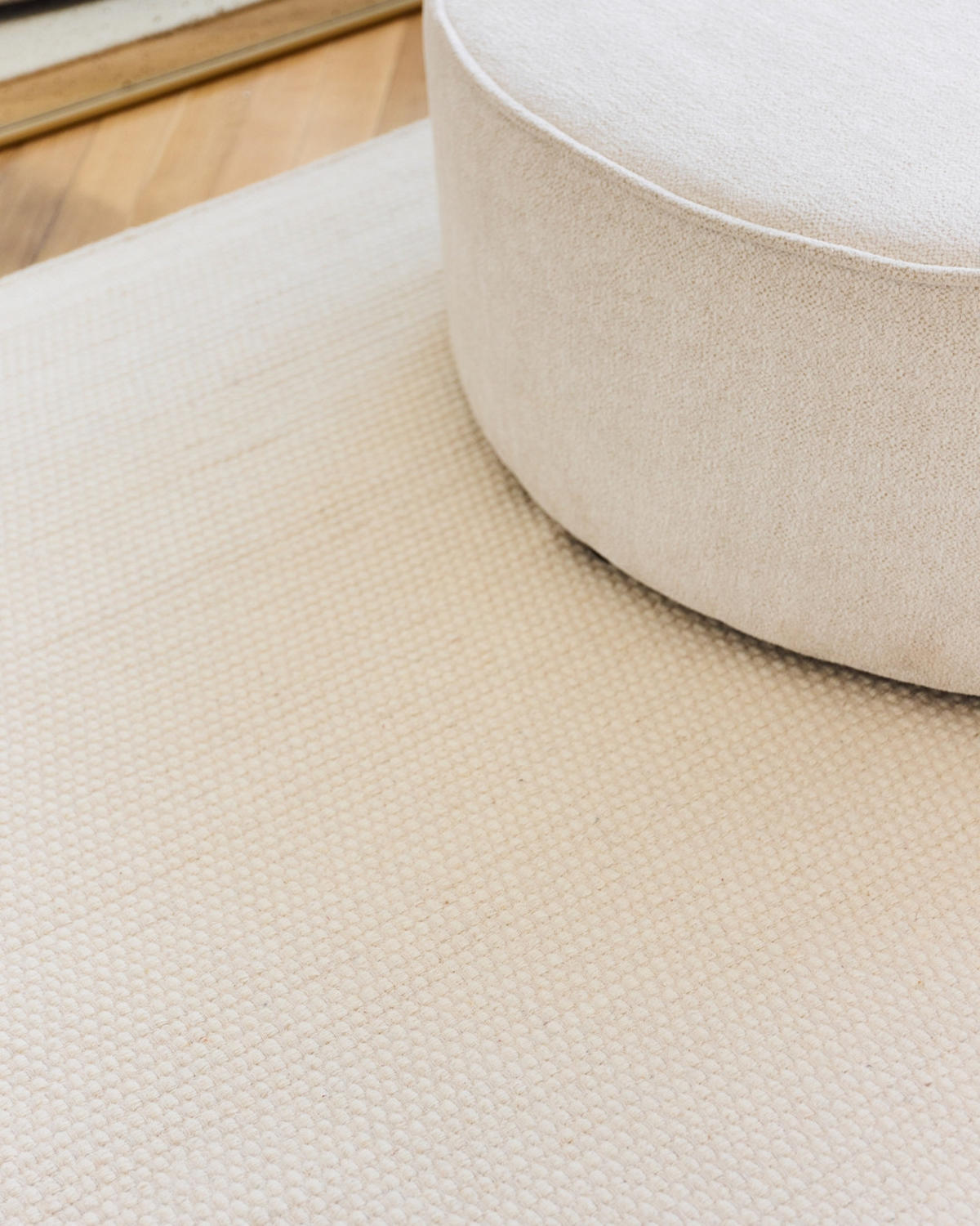 TEPPICH LONI Weiß 120/170 cm - Weiß, Textil (120/170cm) - Tapiso