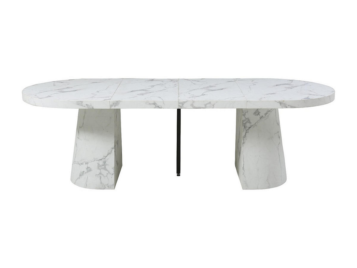 ESSTISCH - 6 Personen, 8 Personen, 10 Personen, 12 Personen, > 12 Personen - holz - weiß Cloeva - Weiß, Holz (100/300/76cm) - Vente-Unique