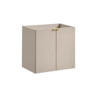WASCHTISCHUNTERSCHRANK 60cm Manoa Kaschmir - Beige, Holzwerkstoff (60/59/40cm) - Petits-meubles