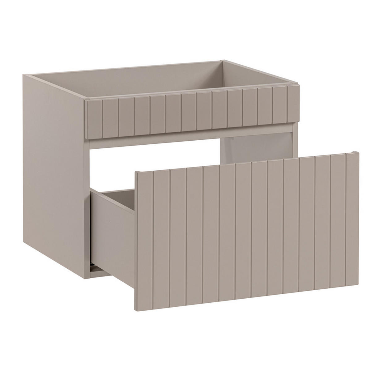 BADMÖBEL-SET 4-TLG. Iraklio-56 - Beige, Holzwerkstoff (230/200/46cm) - Lomado