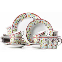 KOMBISERVICE Shanti Doppio bunt - Multicolor, Keramik (2/2/2cm) - Ritzenhoff Breker