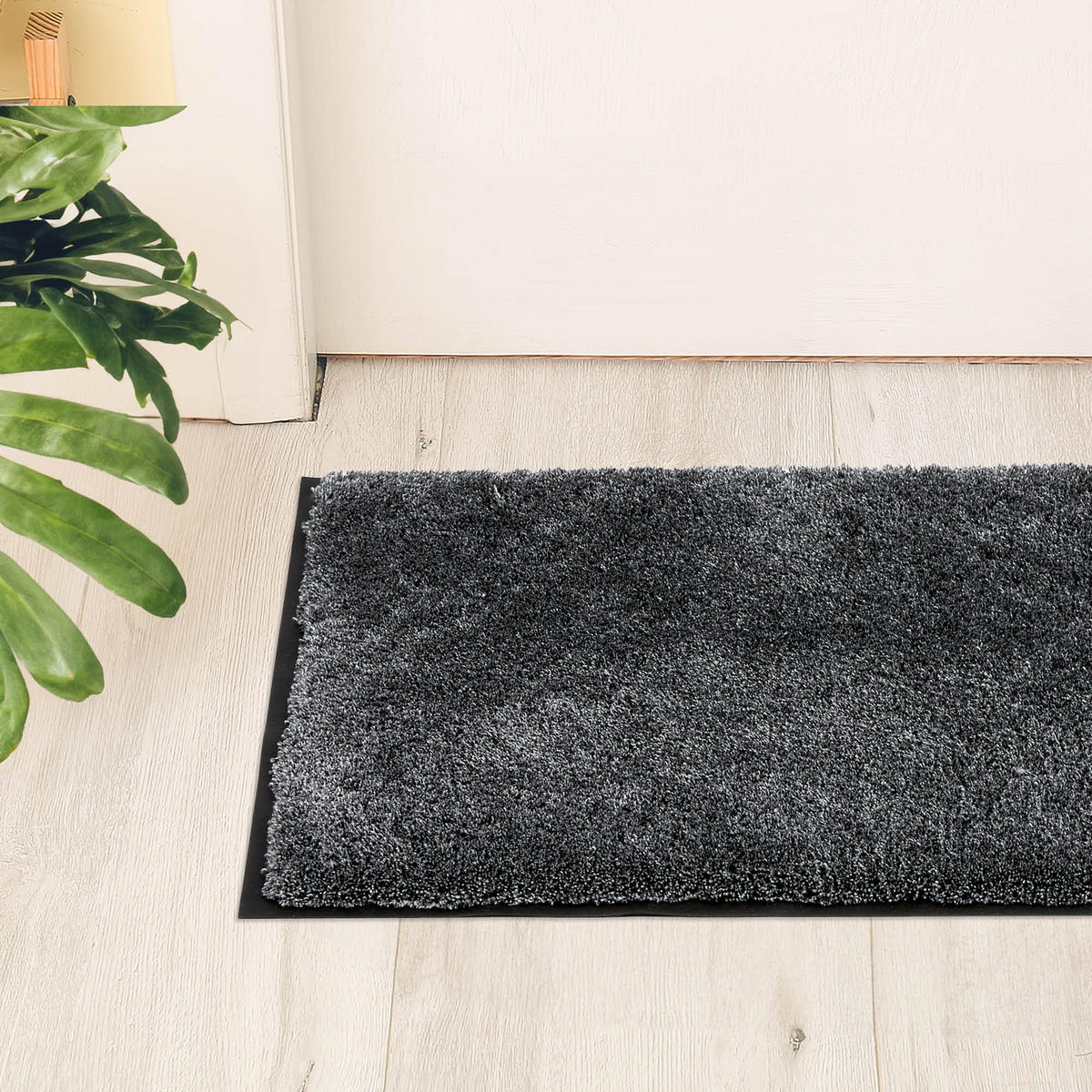 FUSSMATTE FÜR INNEN LAVA 2ER SET - Anthrazit, Textil (40/60cm) - Astra
