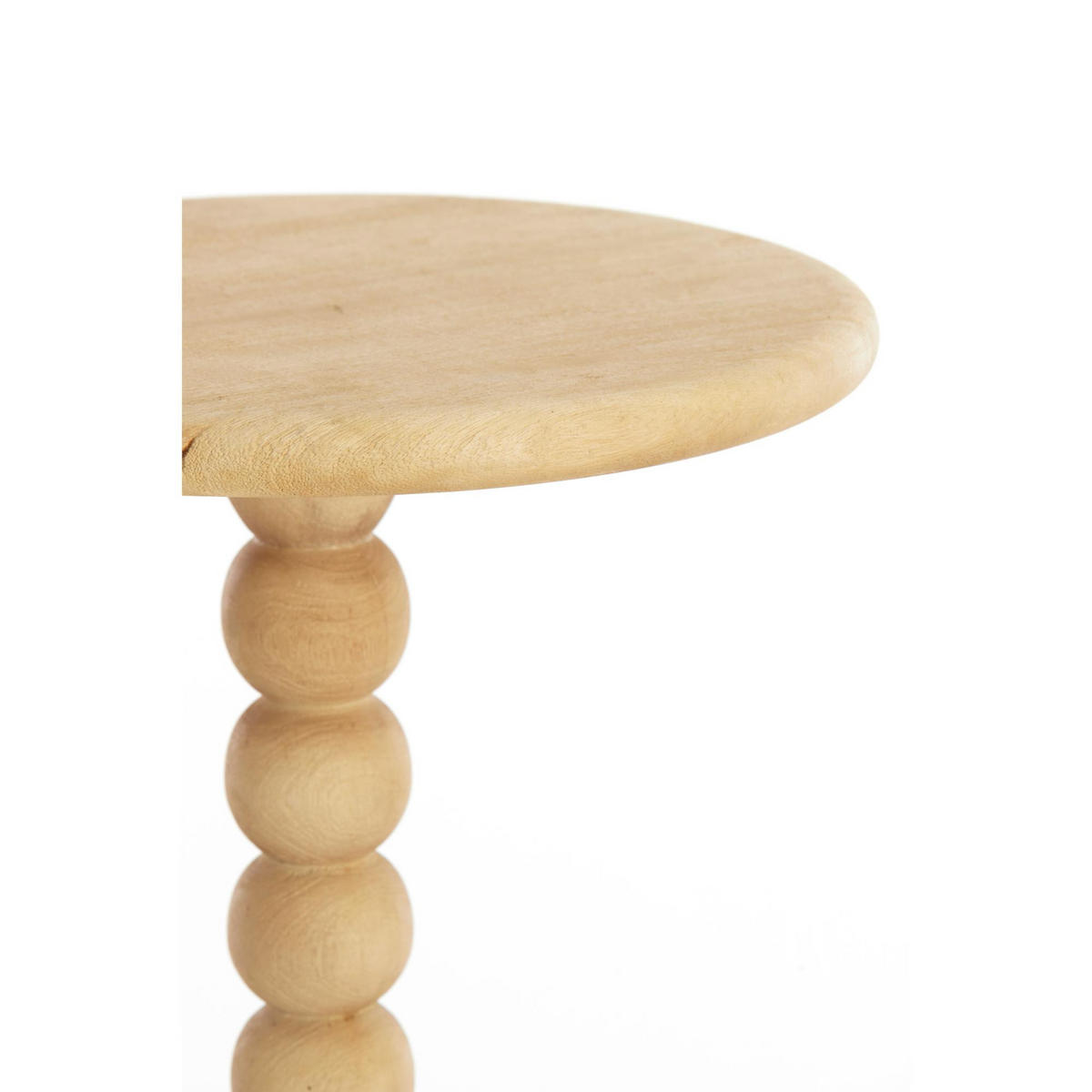 BEISTELLTISCH Veglio Natürlich 35/35/54 cm - Hellbraun, Holz (35/35/54cm) - Light & Living