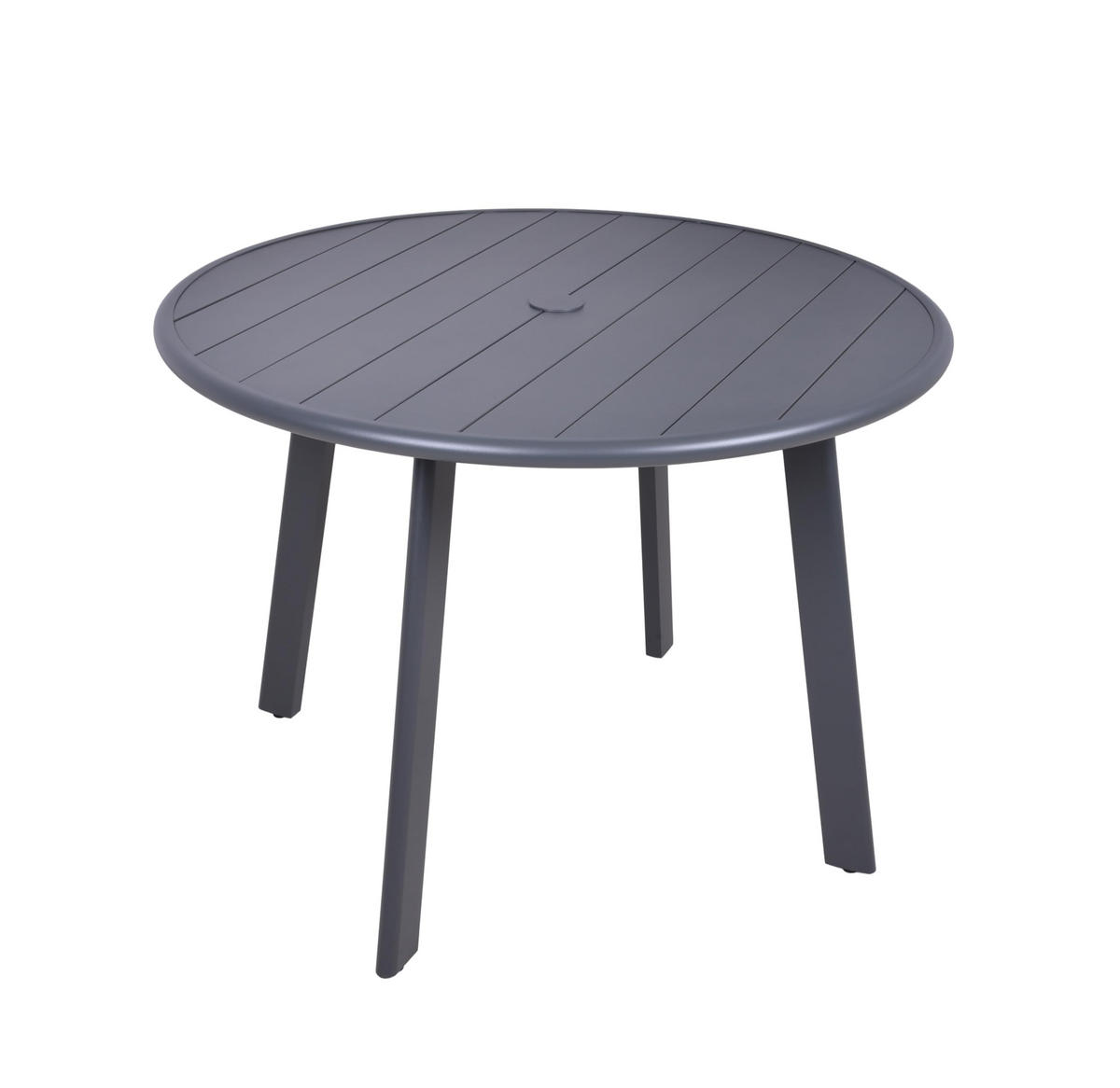 GARTENTISCH Kevin Terrassentisch - Anthrazit, Metall (101.5/101.5/72cm) - DELUKE