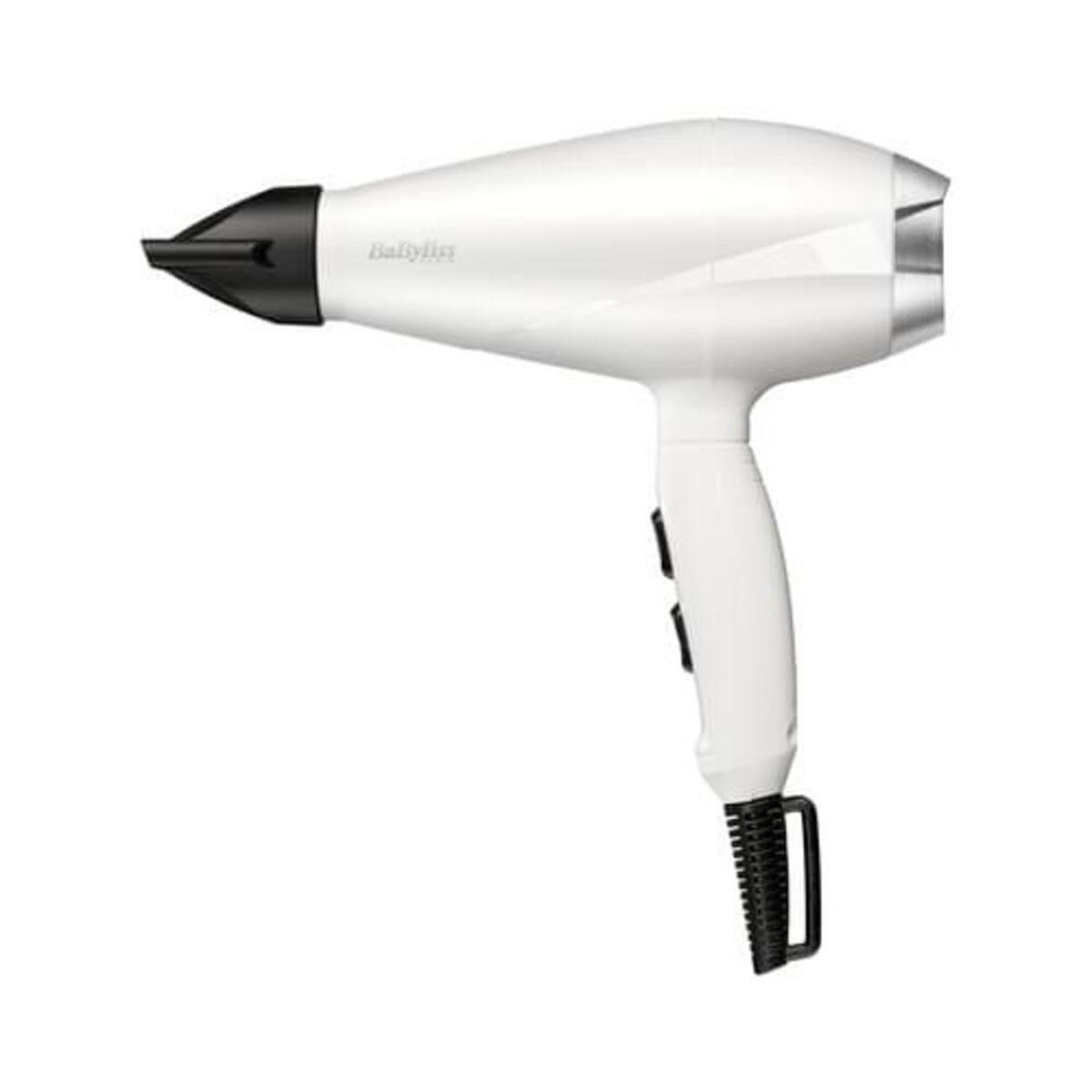 BABYLISS 6704WE Power Pro 2000 HAARTROCKNER - Weiß, Metall (35/25/15cm) - BaByliss