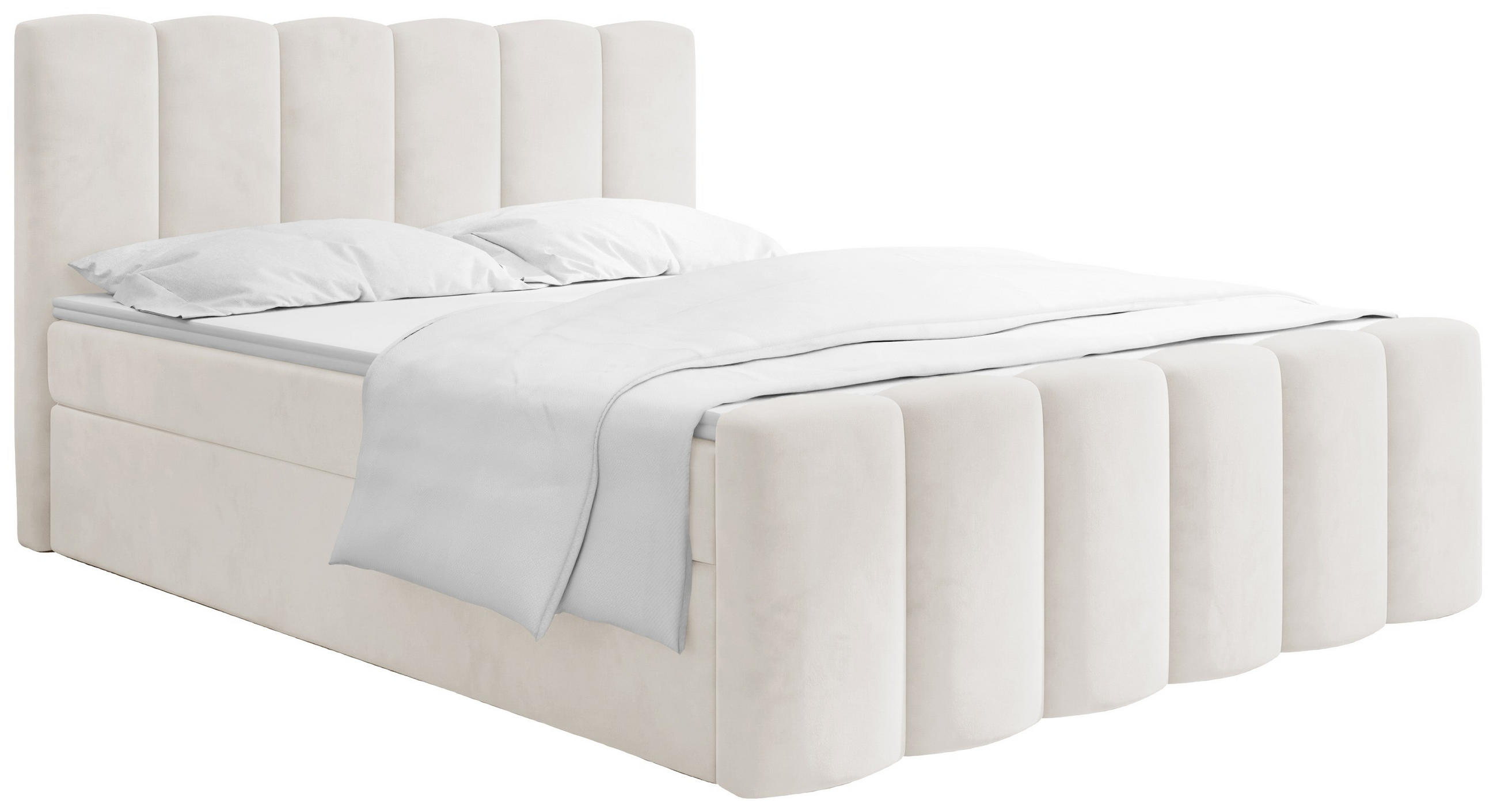 WFL Group Boxbett Creme 120x200 cm