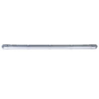 LED DECKENLEUCHTE Grau Modern - Grau, Kunststoff (157.6/6.8/5.8cm)