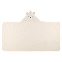 KINDERSCHWIMMHANDTUCH Teddy 70/140 cm - Weiß, Naturmaterialen (140/100cm)