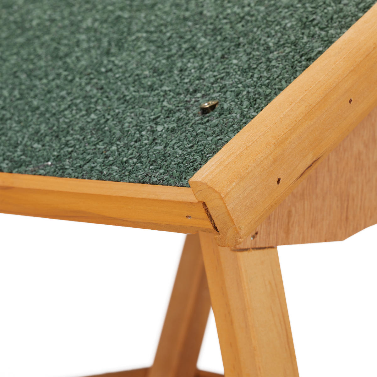 VOGELFUTTERHAUS - Hellbraun, Holz (66/137/59cm) - Relaxdays