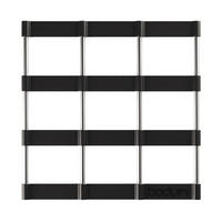 PFANNENUNTERSETZER 17,5 cm Silikon Schwarz hitzebeständig rutschfest - Schwarz, Kunststoff (17.5/17cm) - Bodum