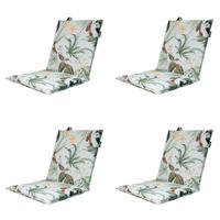 GARTENSTUHLKISSEN Grasse 97/49 cm 4er-Set - Grün, Textil (49/6/97cm) - Madison