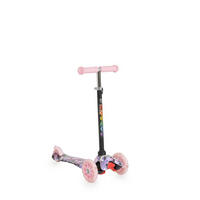 KINDERROLLER Fidget rosa höhenverstellbar, PU-Räder, Wasserdruck, ABEC-7 - Rosa, Metall (54/23/72cm) - Moni