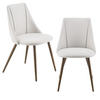 POLSTERSTUHL-SET 2 TLG. Danzig - Beige, Textil (50/83/53cm) - [en.casa]