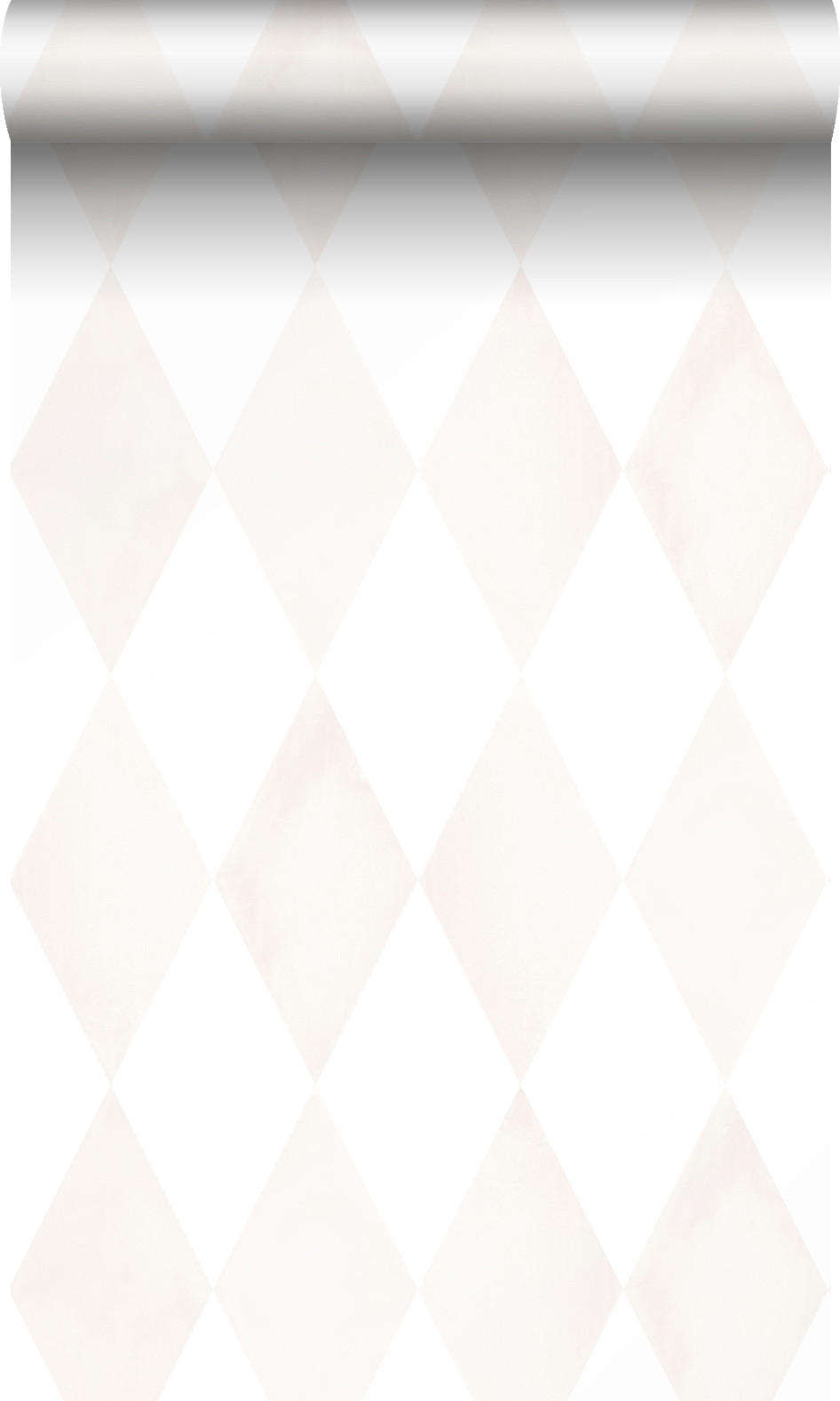 TAPETE Karomuster 53 cm x 10.05 m - Beige, Papier (53/0.1cm) - Origin Wallcoverings