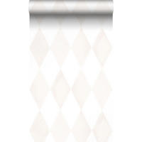 TAPETE Karomuster 53 cm x 10.05 m - Beige, Papier (53/0.1cm) - Origin Wallcoverings