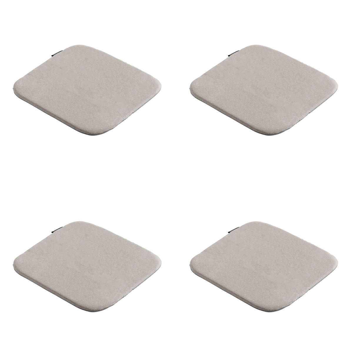 SITZKISSEN Panama 40/40 cm 4er-Set - Beige, Textil (40/2/40cm) - Madison