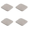 SITZKISSEN Panama 40/40 cm 4er-Set - Beige, Textil (40/2/40cm) - Madison