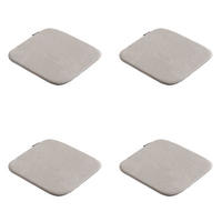 SITZKISSEN Panama 40/40 cm 4er-Set - Beige, Textil (40/2/40cm) - Madison