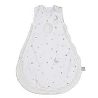 SCHLAFSACK - Easy Air 'safe asleep' - Sternenzauber - Länge 66cm - Weiß, Textil (50/66cm) - Roba
