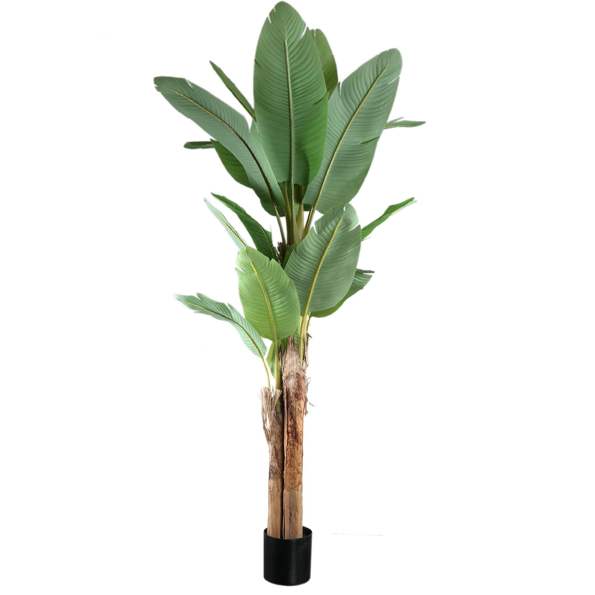 KUNSTPFLANZE Tree Grün 170/163/280cm - Grün, Kunststoff/Stein (280cm) - PTMD Collection