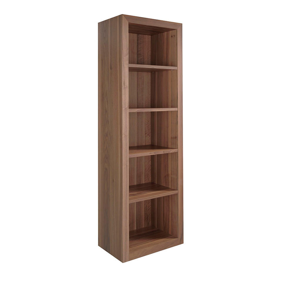 REGAL Walnuss 65/40/200 cm - Walnussfarben, Holz (65/200/40cm) - ANGEL CERDA