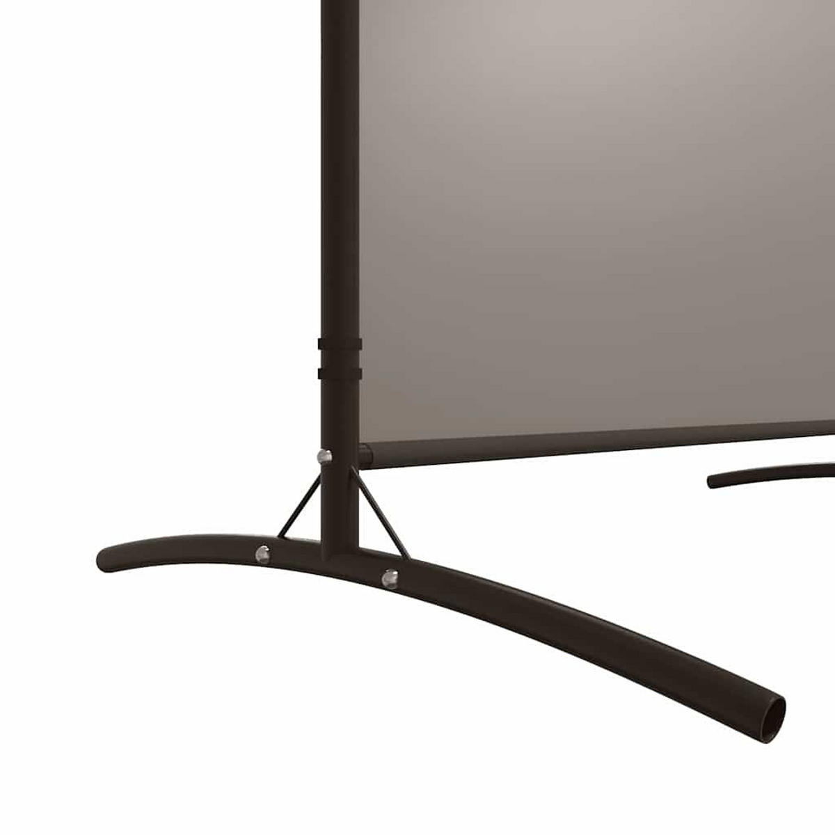 PARAVENT 5-teilig Anthrazit 433/180 Cm Stoff - Anthrazit, Textil (433/180/0.1cm) - vidaXL