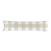 KISSENBEZUG gingham 45x155 cm beige - Beige, Textil (45/155cm) - Happy Friday