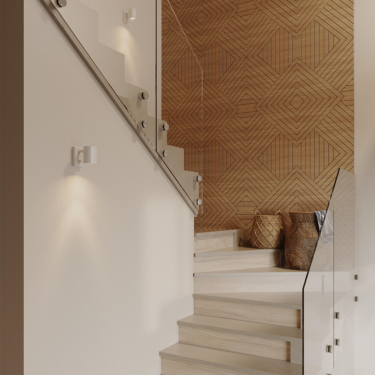 NÁSTĚNNÝ PANEL Dub - barva dubu, kompozitní dřevo (52/52/0.8cm) - Vicco