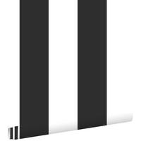 TAPETE Streifen 53 cm x 10.05 m - Schwarz, Papier (53/1000cm) - ESTAhome