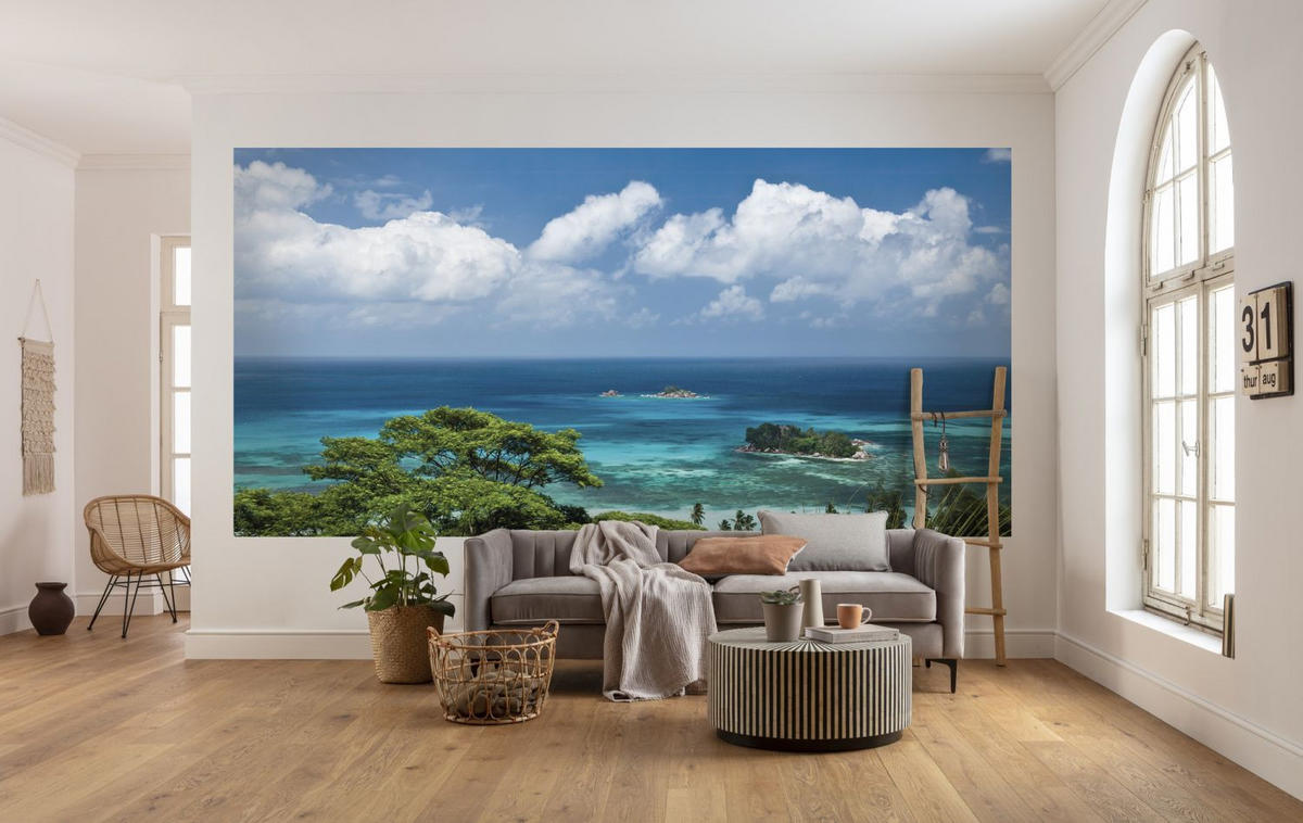FOTOTAPETE Meer 400 x 200 cm - Blau, Papier (400/200cm) - Sanders & Sanders