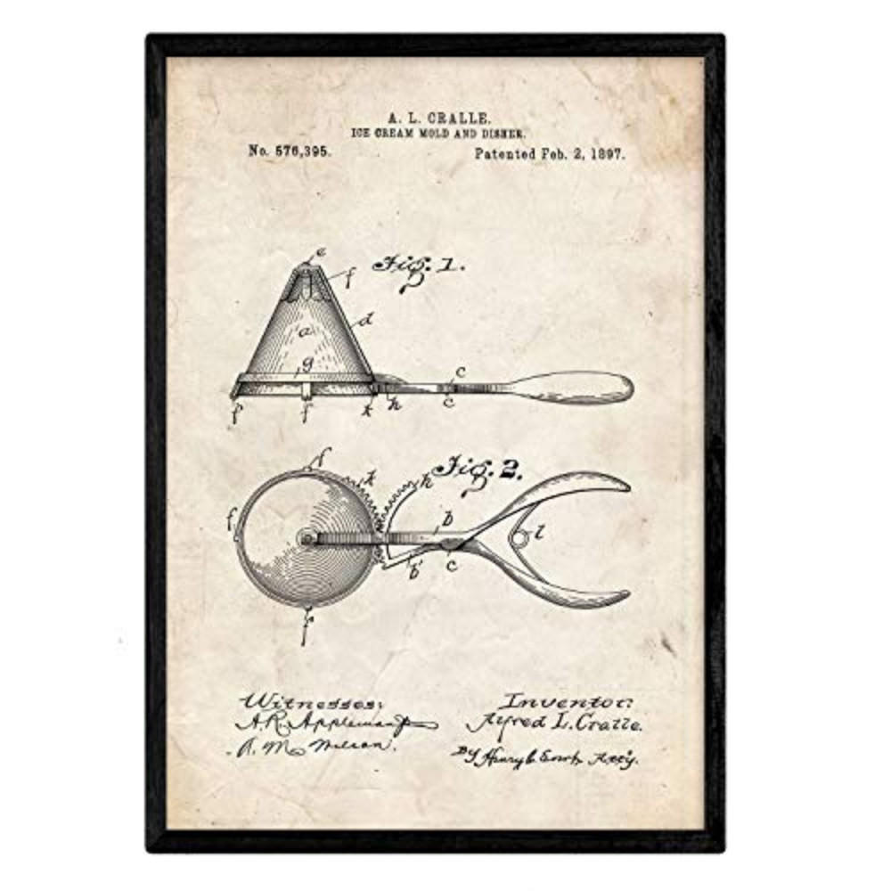 POSTER Scoop Patent A3 Rahmenlos - Klar, Papier (29.7/5/42cm) - Nacnic
